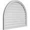 Ekena Millwork Round Top Surface Mount PVC Gable Vent: Functional, w/ 2"W x 1-1/2"P Brickmould Frame, 40"W x 32"H GVPRT40X3202SF - alternate 5